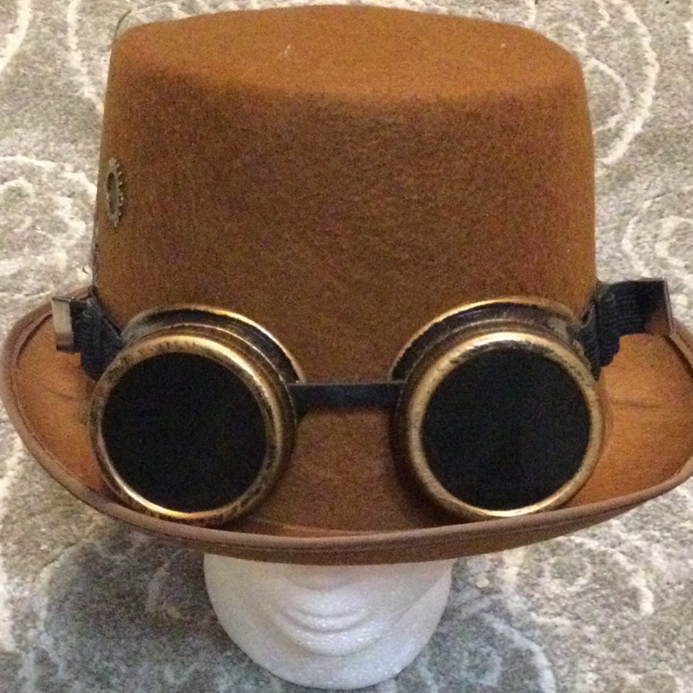Costume aviator hat.